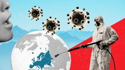 COVID-19 pandemic: lockdowns announced globally and in Ukraine.