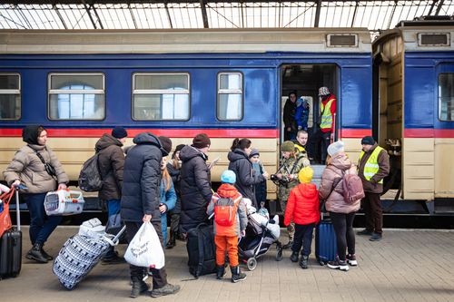 The beginning of internal migration: hundreds of thousands became IDPs due to the war and the annexation of Crimea.