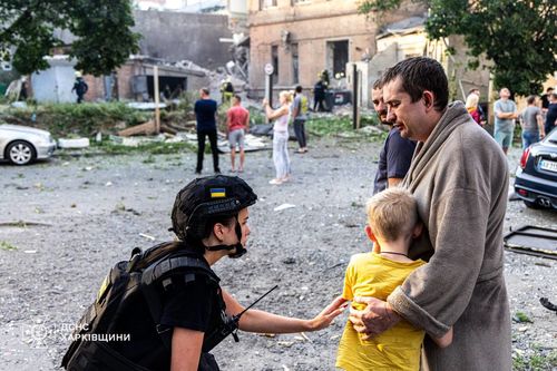 Increased shelling of civilian objects by the russian army in Kyiv, Kharkiv, Sumy, Dnipro, Kryvyi Rih, and others.