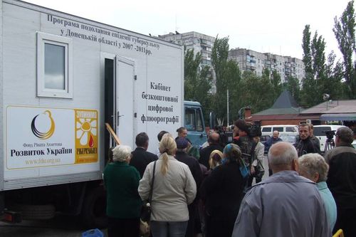 Let’s Stop Tuberculosis in the Donetsk Oblast project