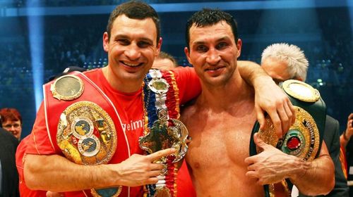 Success of the Klitschko brothers: both brothers held boxing championship belts.