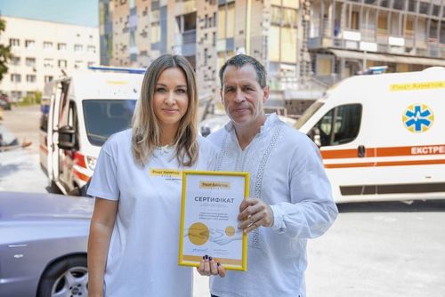 Aid after terrorist attacks and shelling