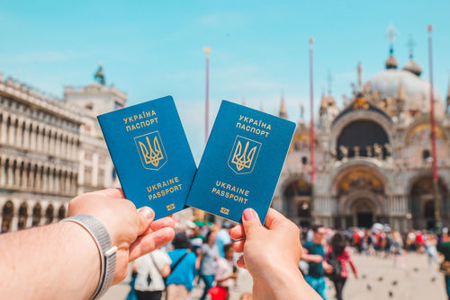 Signing of the visa-free travel agreement between Ukraine and the EU.