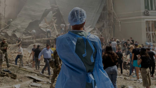 russian forces shelled the children’s hospital Okhmatdyt.